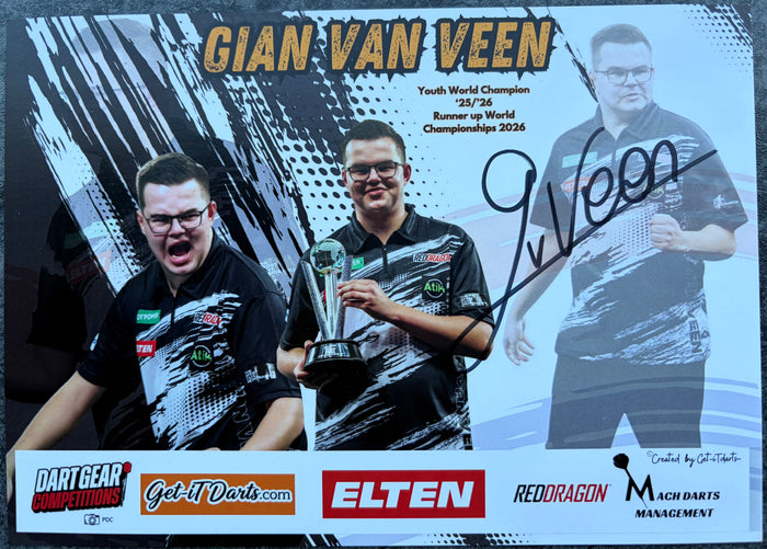 Gian van Veen Signed Autograph Card