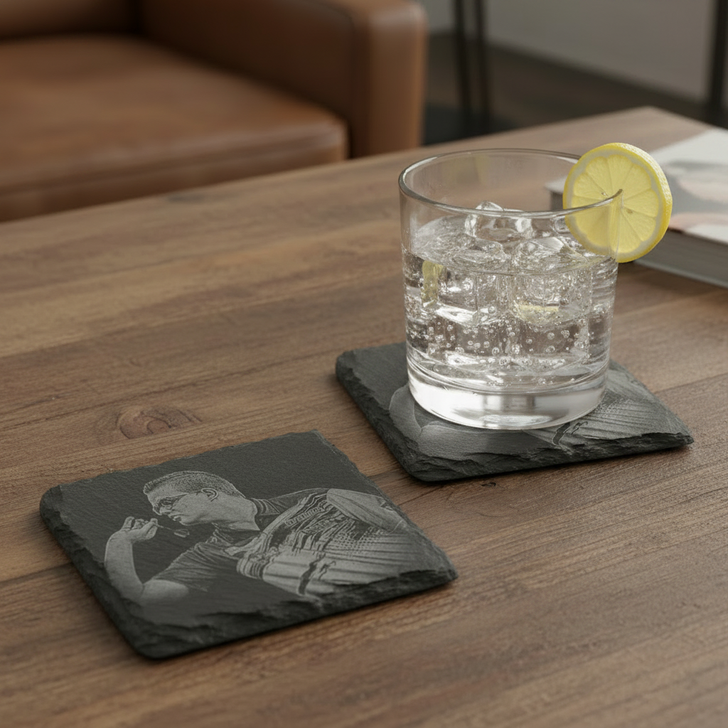 Gian van Veen Slate Stone Coaster (1x)