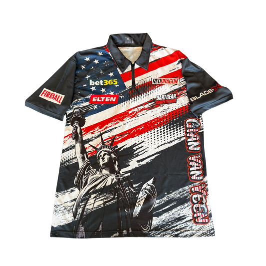 Gian van Veen Replica Playing Shirt – US Darts Masters Limited Edition 2026