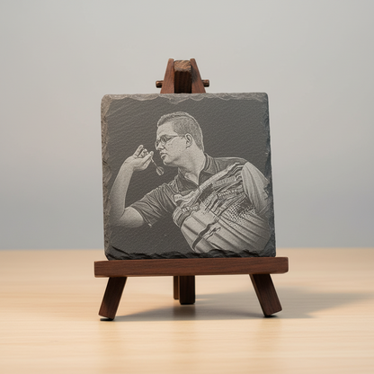 Gian van Veen Slate Stone Coaster (1x)