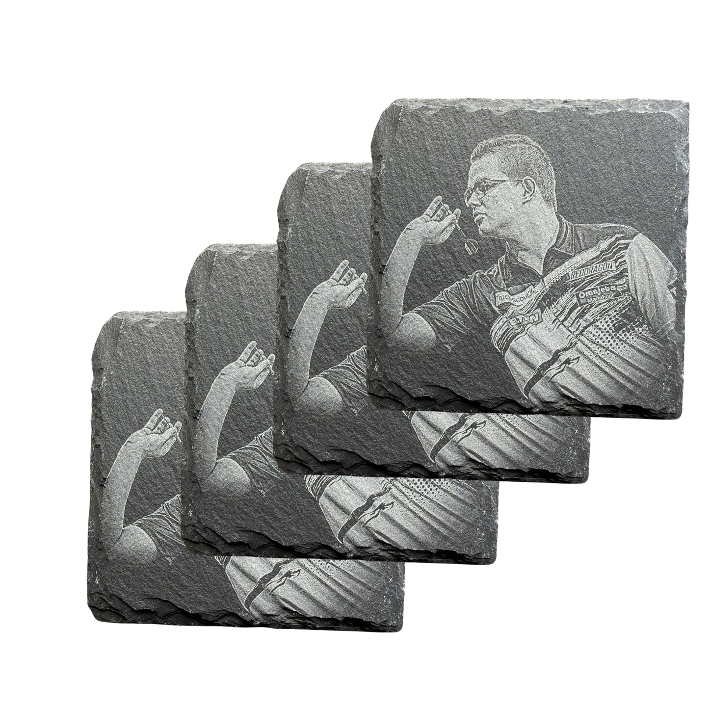 Gian van Veen Slate Stone Coaster (1x)