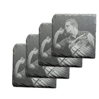 Gian van Veen Slate Stone Coaster (1x)