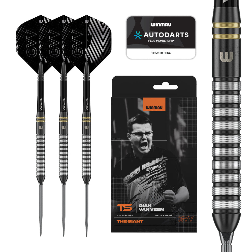 Winmau Gian van Veen TS 90% Switch Point Darts
