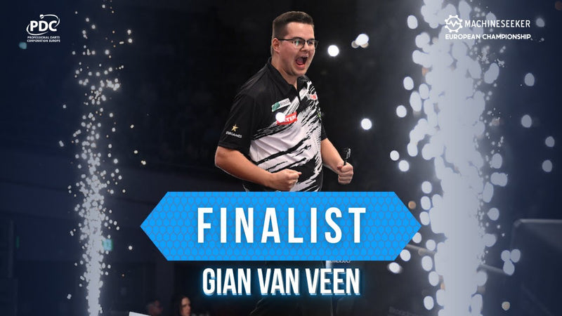 Gian van Veen VS Michael van Gerwen - European Championship 2025 - Semi Final