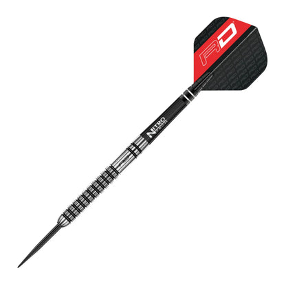 Red Dragon Gian van Veen 90% tungsten darts signature on box 2